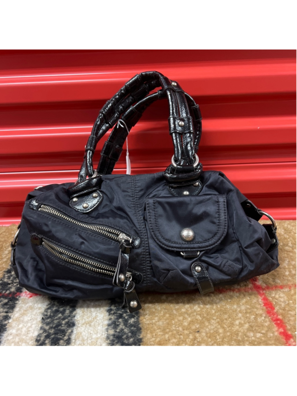 Women's Black Satchel One Size